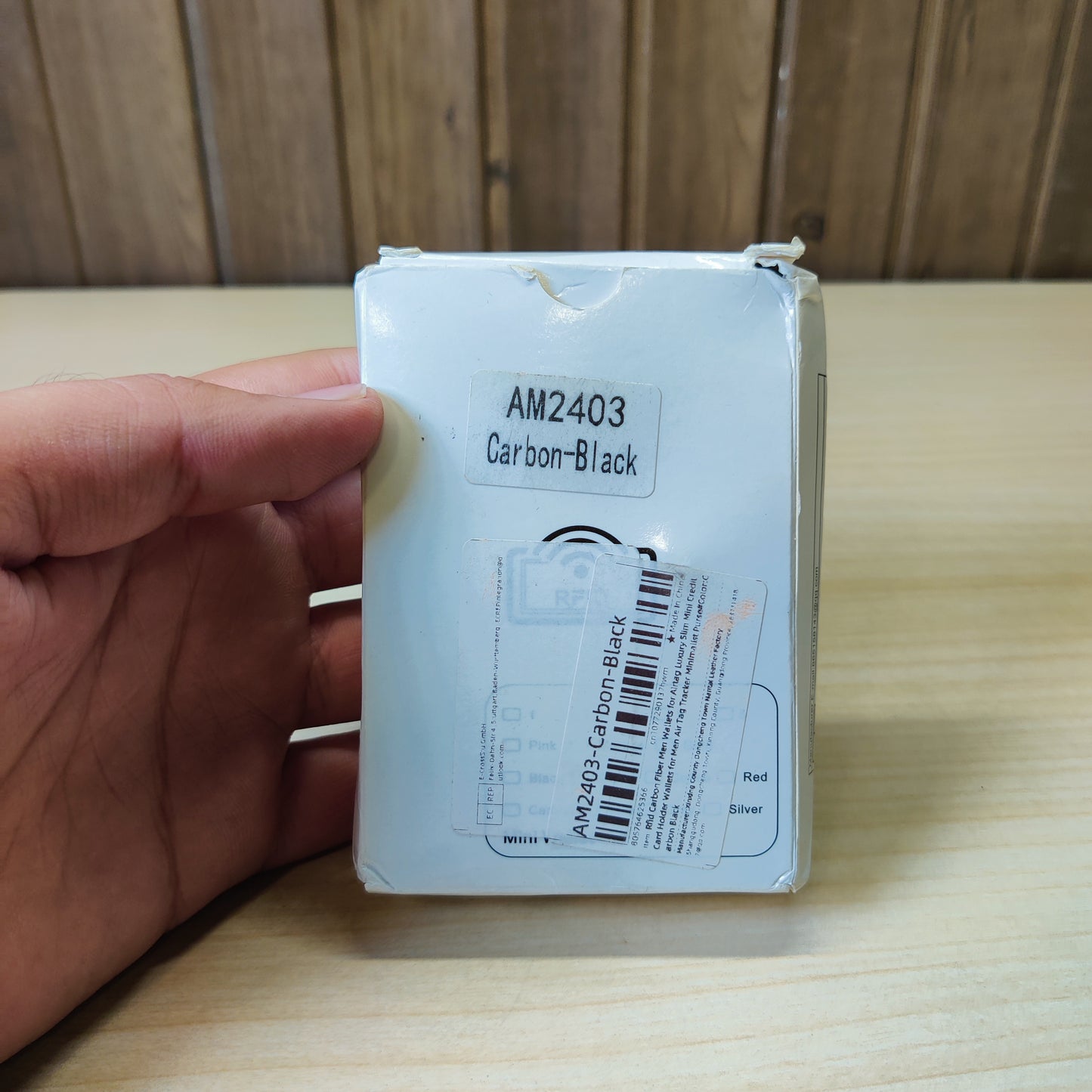 RFID Block Card Holder #4853