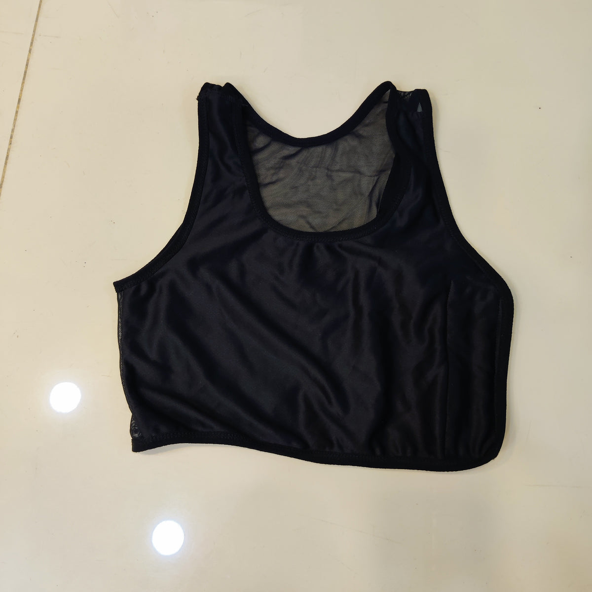 Black chest binder vest #9290