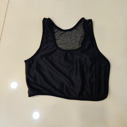 Black chest binder vest #9290