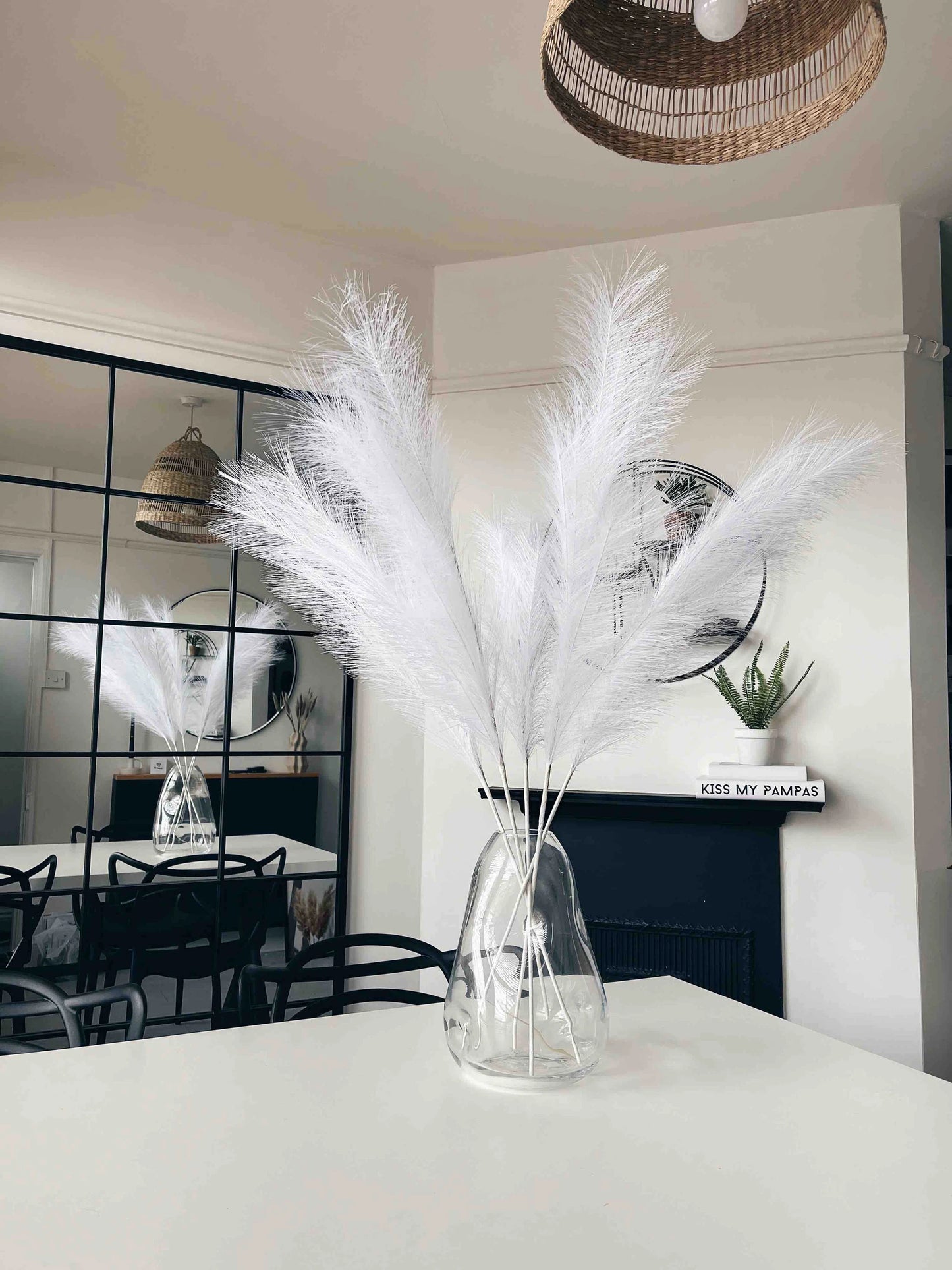 Off White Pampas Grass #2447